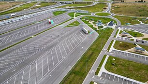 Aik&scaron;telė magistralėje Kaunas&ndash;Marijampolė&ndash;Suvalkai