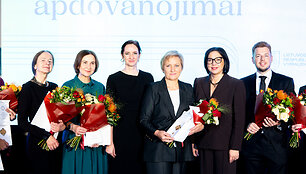 &Scaron;vietimo, mokslo ir sporto ministerijoje įteiktos premijos mokytojams