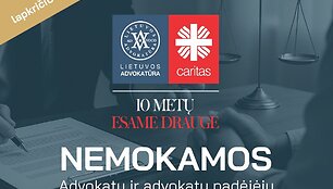 Lietuvos Advokatūros ir Carito nemokamų teisinių konsultacijų akcija