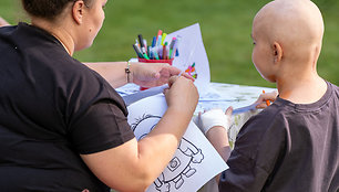 Renginys Santaros klinikų Vaikų ligoninėje