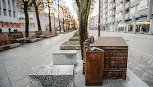 Skulptoriaus Rimanto Okulič-Kazarino sukurti naujieji &bdquo;Kauno akcentai&ldquo;