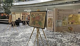 Atidarė unikalią senųjų žemėlapių parodą: interaktyvios patirtys, Lietuvos archyvų lobynas ir kritinio mąstymo pamokos 