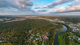 Didžiausiame Bukčių miško parke Vilniuje pasivaikščioti kviečia trys nauji maršrutai