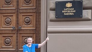 Oksanos kelionė po Latviją