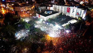 Protestai Stambule