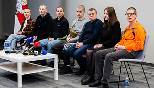 Spaudos konferencija dėl politinių kalinių