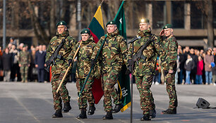&Scaron;aulių priesaikos ir jaunųjų &scaron;aulių pasižadėjimo ceremonija