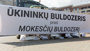 Įspėjamasis ūkininkų protestas