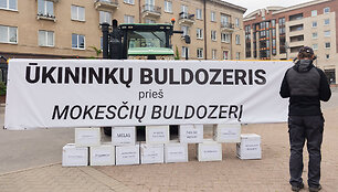 Įspėjamasis ūkininkų protestas
