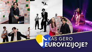 Kas gero Eurovizijoje - 2023