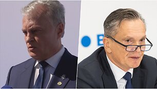 G.Nausėda ir E.Bajarūnas
