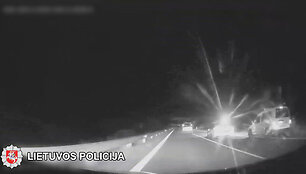 Automobilio gaudymo operacija Alytuje