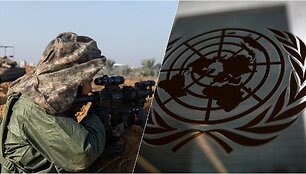 Arabų &scaron;alys kreipiasi į Jungtines Tautas dėl ugnies nutraukimo Gazoje