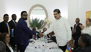 Gajanos ir Venesuelos lyderiai sutarė dėl Esekvibo