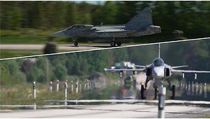 &Scaron;vedijos naikintuvai &bdquo;Gripen&ldquo;