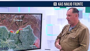 Kas naujo fronte: Rusija užima naujas teritorijas – atsargos pulkininkas paaiškina, kaip tai įvyko