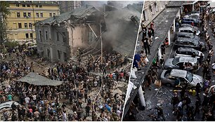 Rusija atakavo Ukrainos civilius