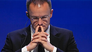 Vengrijos užsienio reikalų ministras Peteris Szijjarto