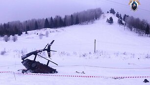 Rusijoje sudužo milijonierių sraigtasparnis