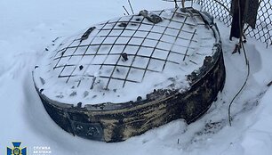 Rusijos &bdquo;Ore&scaron;nik&ldquo; raketos nuolaužos