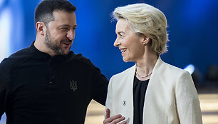 Volodymyras Zelenskis ir Ursula von der Leyen