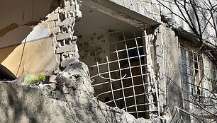 Rusija smogė vaikų ligoninei Chersone