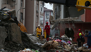 Galingas žemės drebėjimas Turkijoje