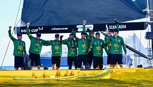 Agresyvus startas ir pergalingas fini&scaron;as &ndash; pasaulio taurėje Lietuvos rinktinė kovoja dėl lyderių pozicijos