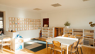 Montessori akademijos klasė