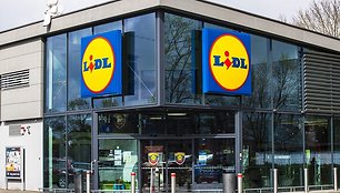 Lidl parduotuvė