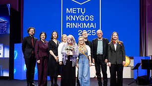 Akcijos &bdquo;Metų knygos rinkimai&ldquo; akimirka