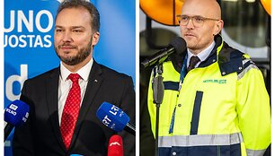 Juras Taminskas (kairėje) ir Simonas Bartkus (de&scaron;inėje)