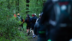 &bdquo;Vilnius Trail Run&ldquo;: prakiuręs dangus netrukdė bėgikams gerinti trasų rekordus