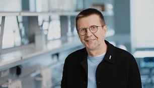 VU Gyvybės mokslų centro profesorius Virginijus Šikšnys. VU nuotrauka