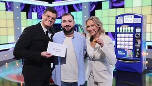 Dviguba sėkmė: tą pačią dieną &bdquo;Teleloto&ldquo; žaidėjas laimėjo ir studijoje, ir namuose