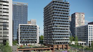 Naujas projektas &bdquo;SKY HOME II&ldquo; Vilniaus gyventojams siūlo unikalų pastato dizainą ir patogias gyvenimo sąlygas