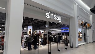 Triskart didesnė &bdquo;Sinsay&ldquo; parduotuvė PLC &bdquo;Mega&ldquo; pasiūlys asortimentą visai &scaron;eimai