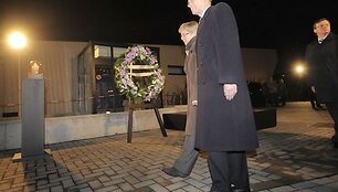 Belgijos ministras pirmininkas Hermanas Van Rompuy ir viceministras pirmininkas Guido De Padas
