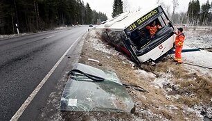 Autobusas i&scaron; priekio