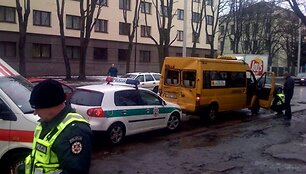 Policija įvykio vietoje