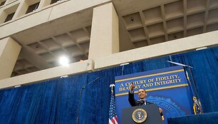 Ugninga prezidento Baracko Obamos kalba