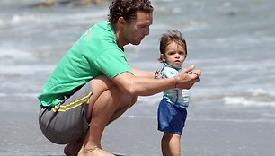 Matthew McConaughey su sūnumi Levi