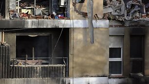 Kaip spėja ugniagesiai, blokinį namą Gavoje, netoli Barselonos, sunaikino dujų sprogimas.
