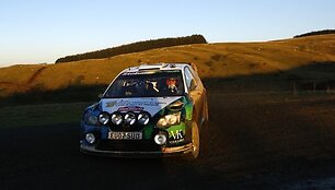 Italas Valentino Rossis vairuoja &bdquo;Ford Focus&ldquo;