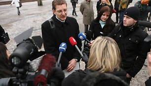 Lietuvos žurnalistų sąjungos prezidentas Dainius Radzevičius
