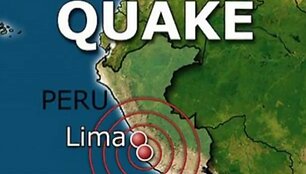 Žemės drebėjimas Peru