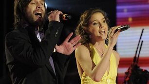 Slovakijos duetas Kamil Mikulčik ir Nela Posickova