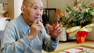 Mirė seniausias pasaulio žmogus Tomoji Tanabe