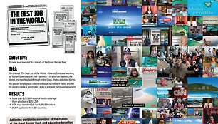 Reklamos kampanija &bdquo;Geriausias darbas pasaulyje" 