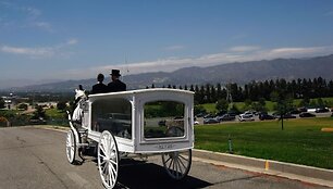 Forest Lawn memorialinis parkas, katafalkas